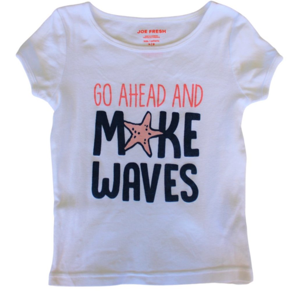 Joe Fresh Girls T-Shirt SZ Small/6